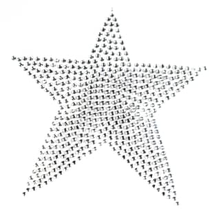 Stella grande cristalli swarovski ironon